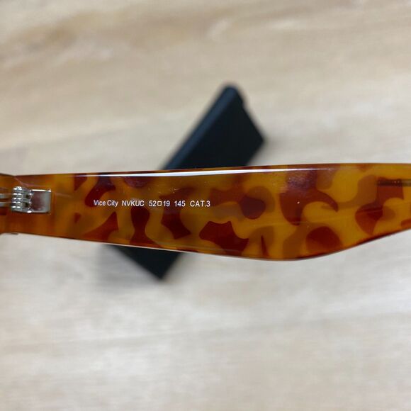 Prive Reaux Polarized Vice‎ City Sunglasses Color Honey Tort - Picture 7 of 10